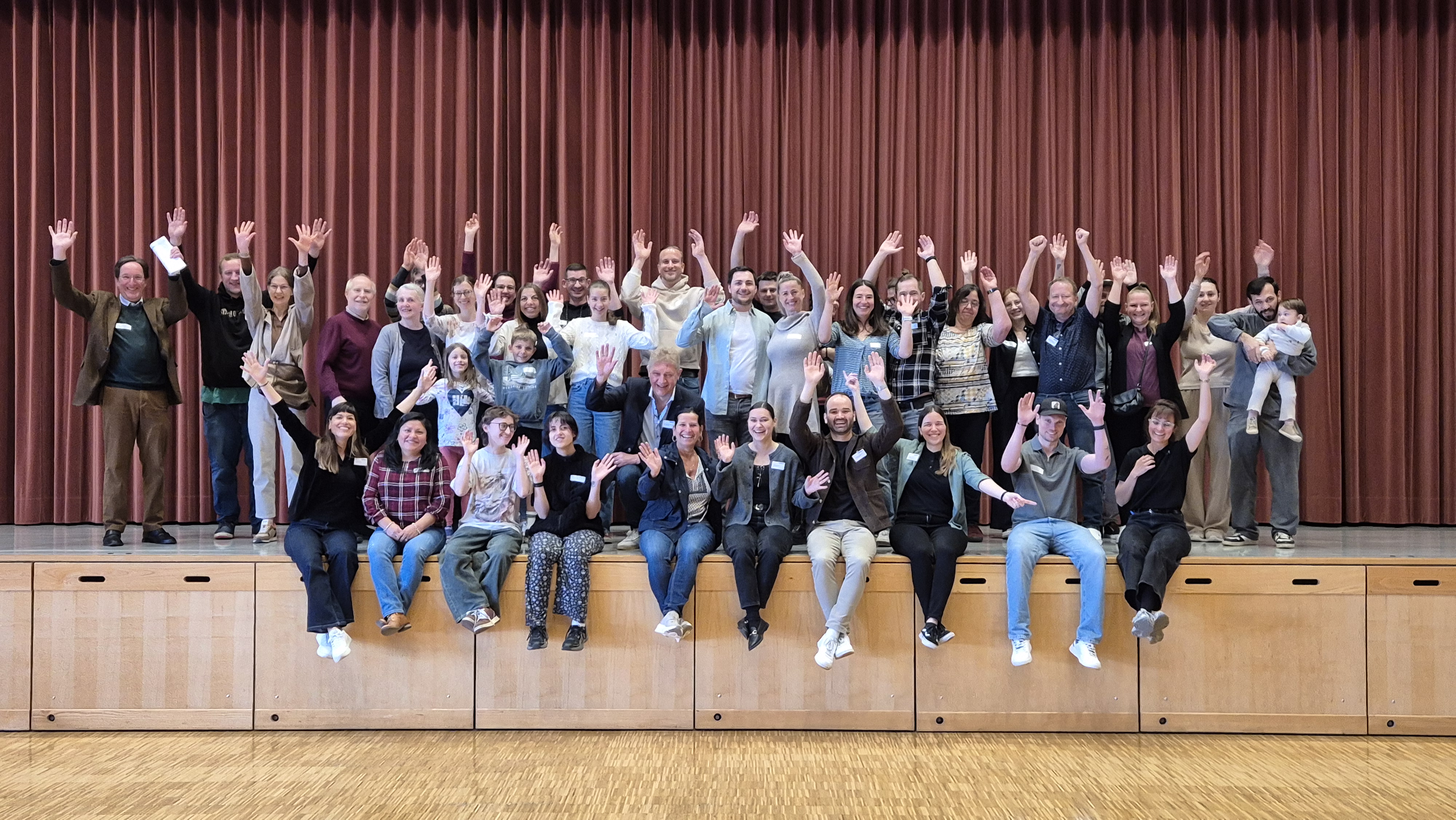 nenzing willkommensfrühstück gruppe